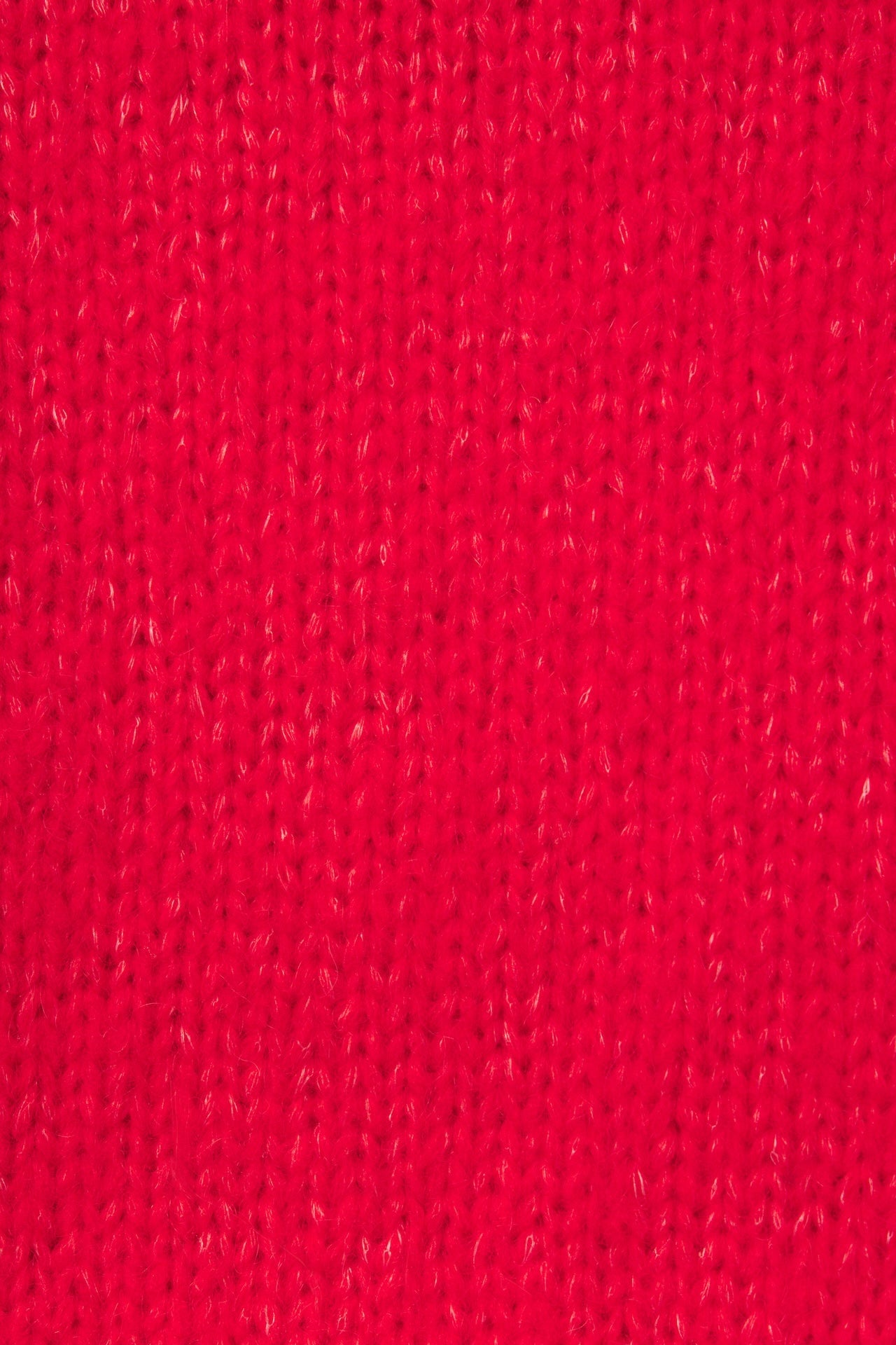 Trovata Cleo Sweater Red knit fabric swatch showing the striped alpaca wool blend womens fashion Utah