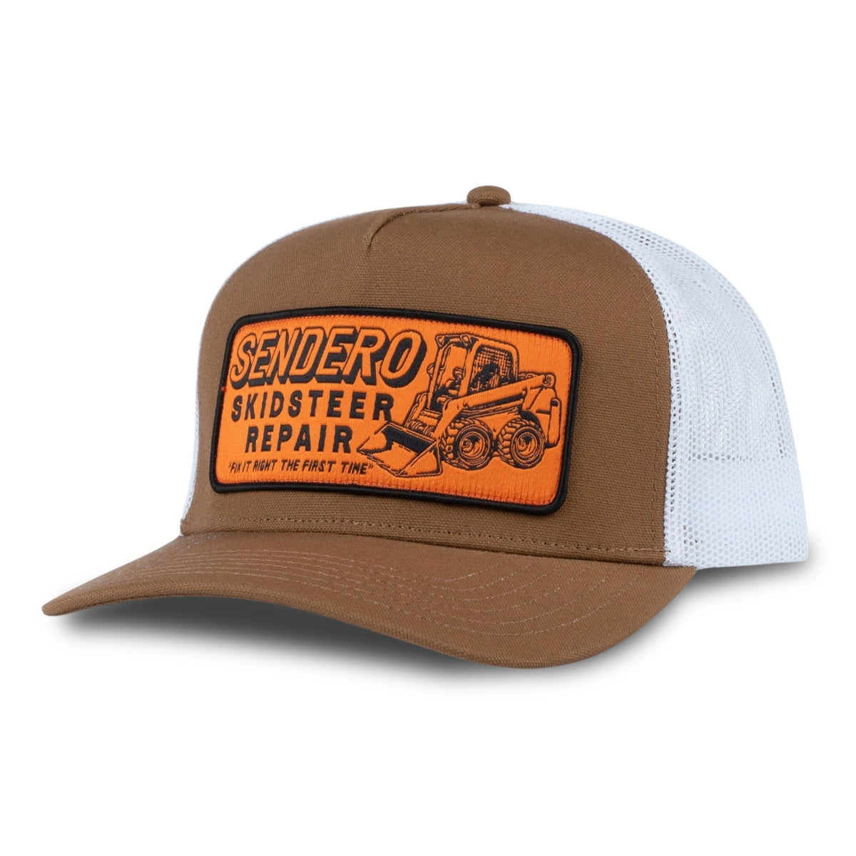 Western clothing rodeo mens western clothing Skidsteer Repair Hat Camel SKU SPCH126F14AZZ Boltranchstore.com free shipping