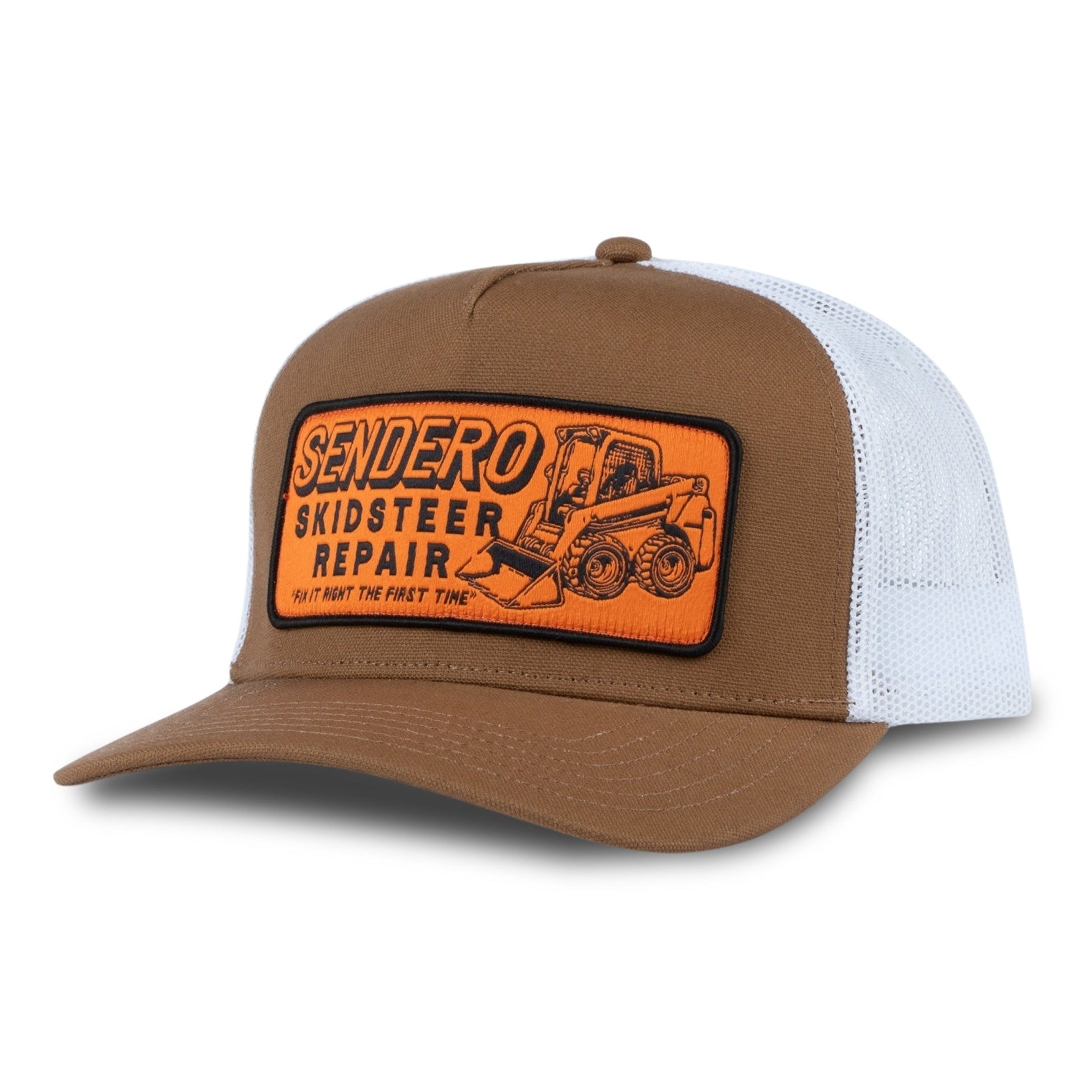 Western clothing rodeo mens western clothing Skidsteer Repair Hat Camel SKU SPCH126F14AZZ Boltranchstore.com free shipping