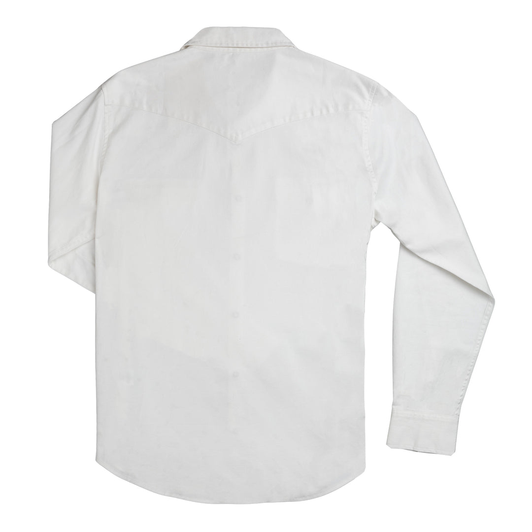 Sendero Mens Wyatt Pearl Snap Solid Shirt