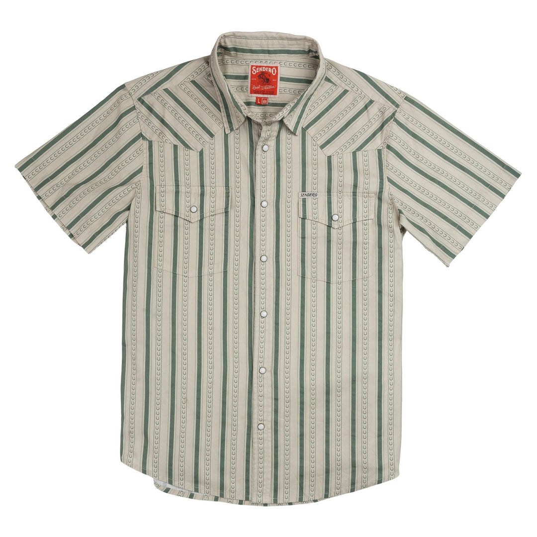 The Wyatt Pearl Snap Print Shirt