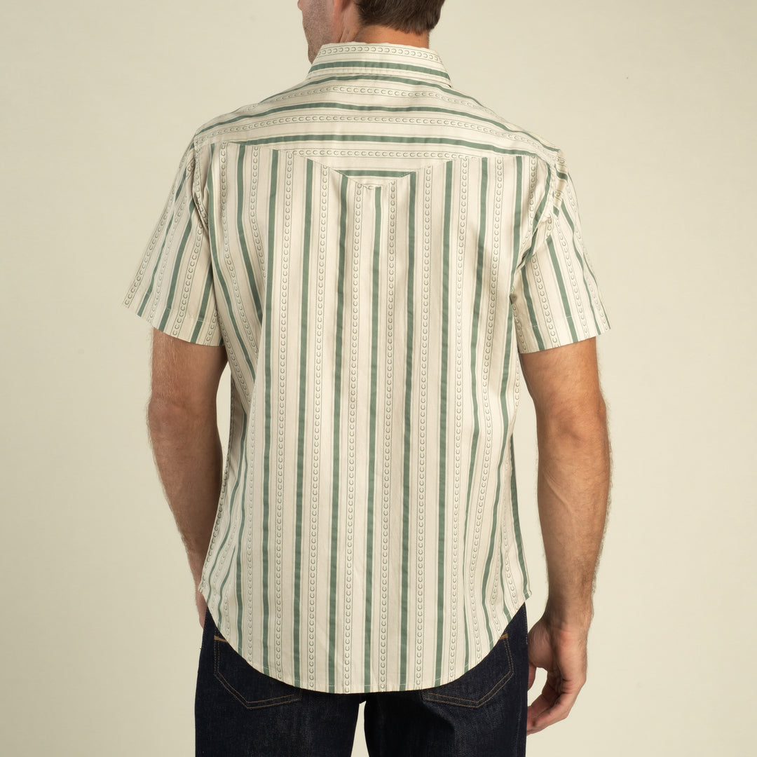 The Wyatt Pearl Snap Print Shirt