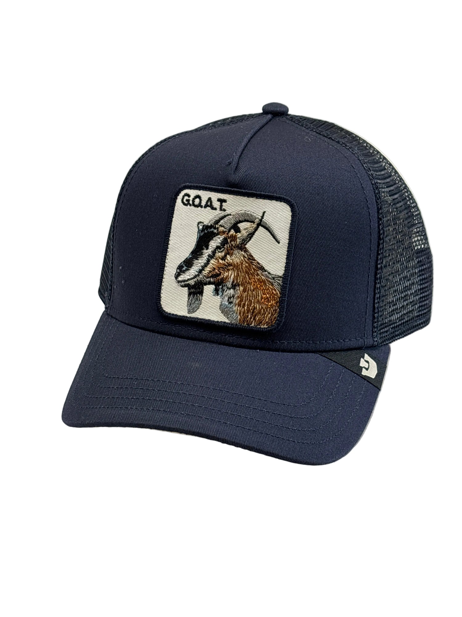 Goorin Bros The G.O.A.T. navy trucker hat cap Boltranchstore.com Free Shipping 101-2448-EDG01