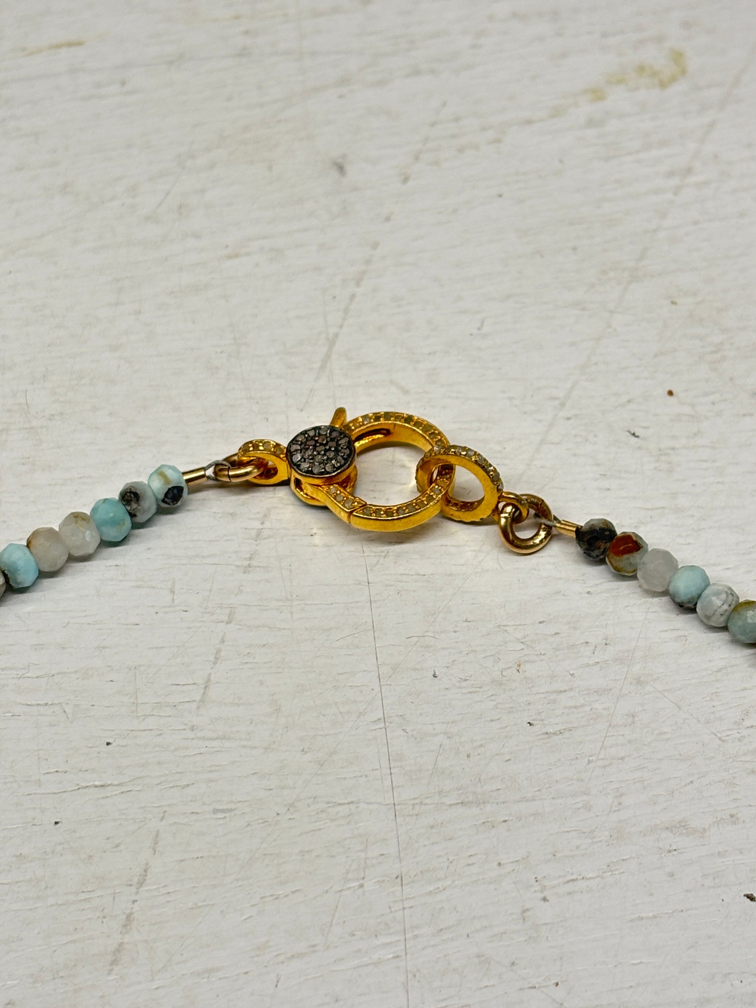 Hemimorphite with Diamond Closure