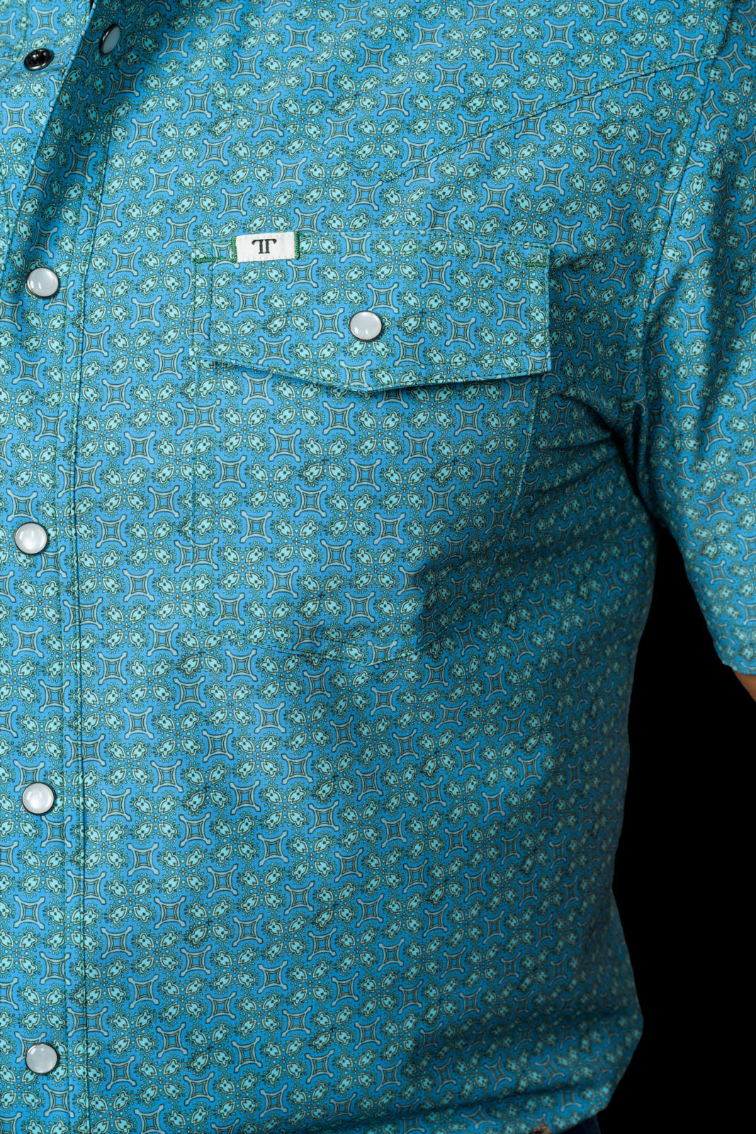 Ferrell Mens The Miles Snap Shirt