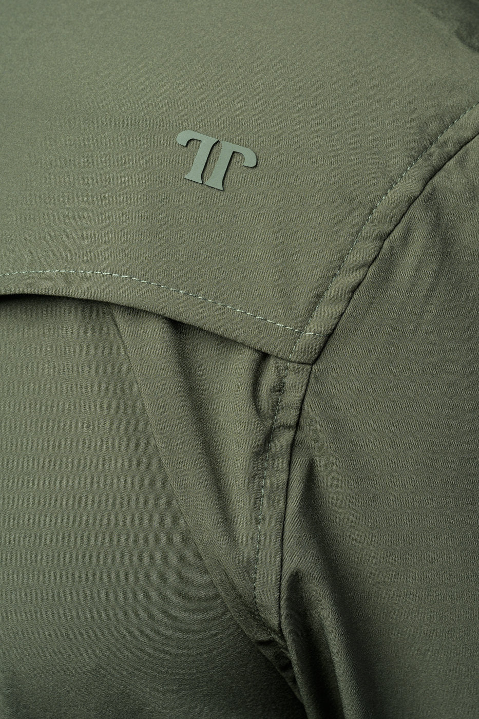 Ferrell Core Mens Olive Green Snap Shirt
