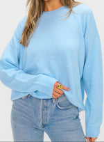 Feel Good Sweater Blue Me Away Knit order at boltranchstore.com