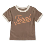 Feral Toddler Vintage Ringer Tee buy at boltranchstore.com kids western wear