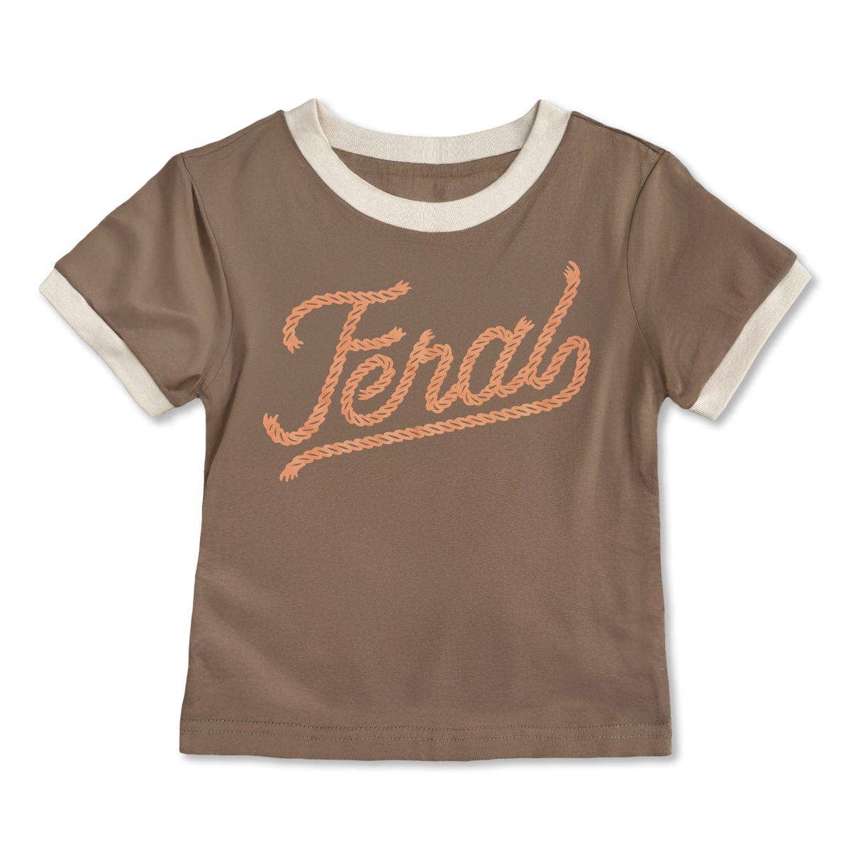 Feral Toddler Vintage Ringer Tee buy at boltranchstore.com kids western wear