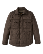 Filson Cover Cloth Quilted Jac-shirt buy at boltranchstore.com western outerwear durable free shipping mens coat winter 2025 filson popular in-stock