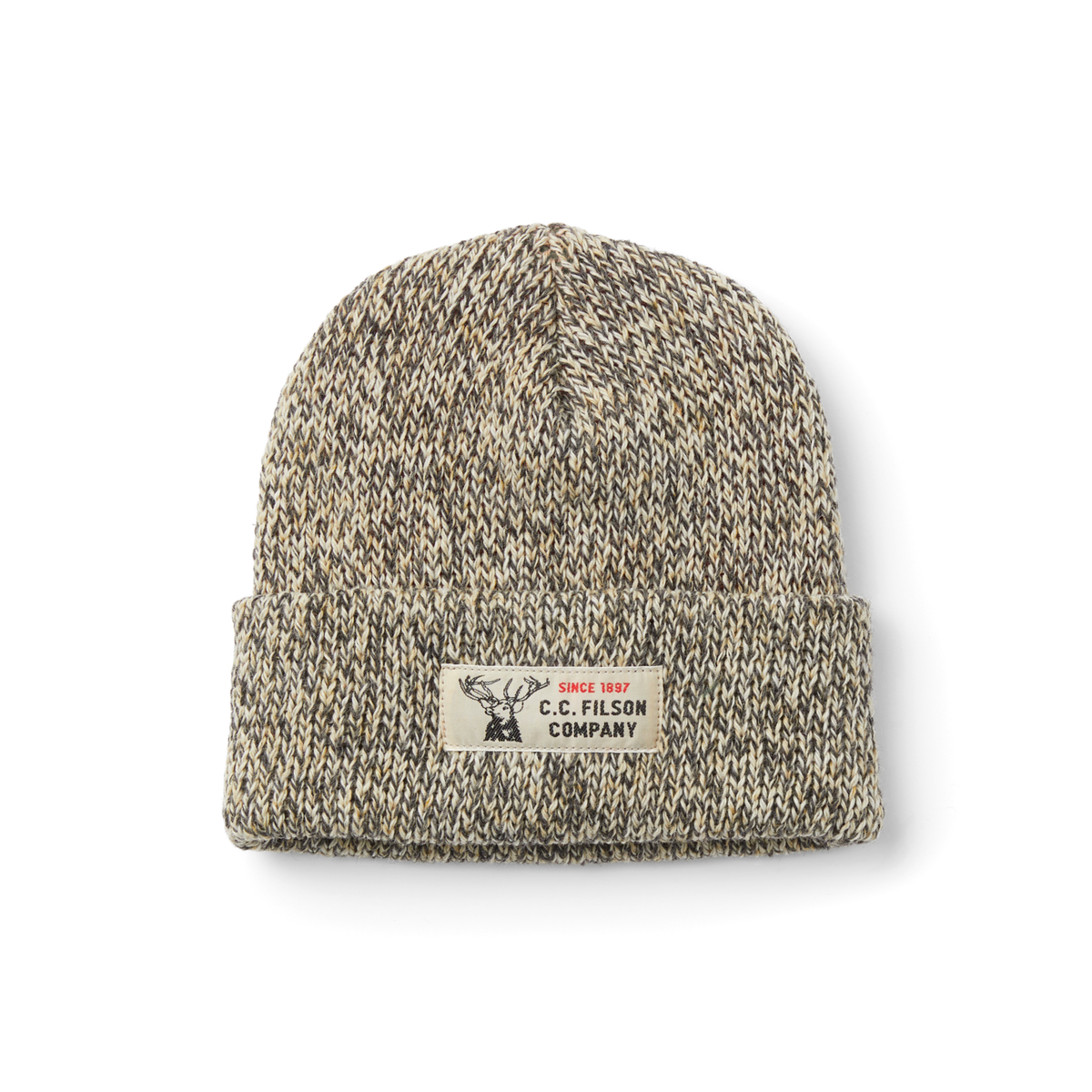 Filson Lined Ragg Wool Beanie in charcoal heather and charcoal black buy at boltranchstore.com warm outdoor