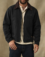 Mens western clothing Utah ranch wear Denim Tacoma Jacket Rinsed Black SKU F1420485237  Filson Mens Denim Tacoma Jacket Rinsed