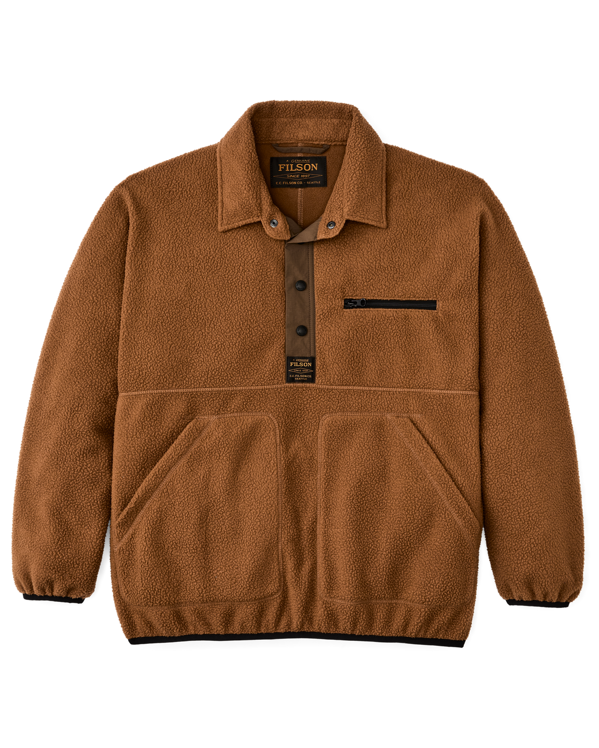 Filson Mens Pile Fleece Pullover buy at boltranchstore.com western wear warm durable free shipping high quality mens fashion 