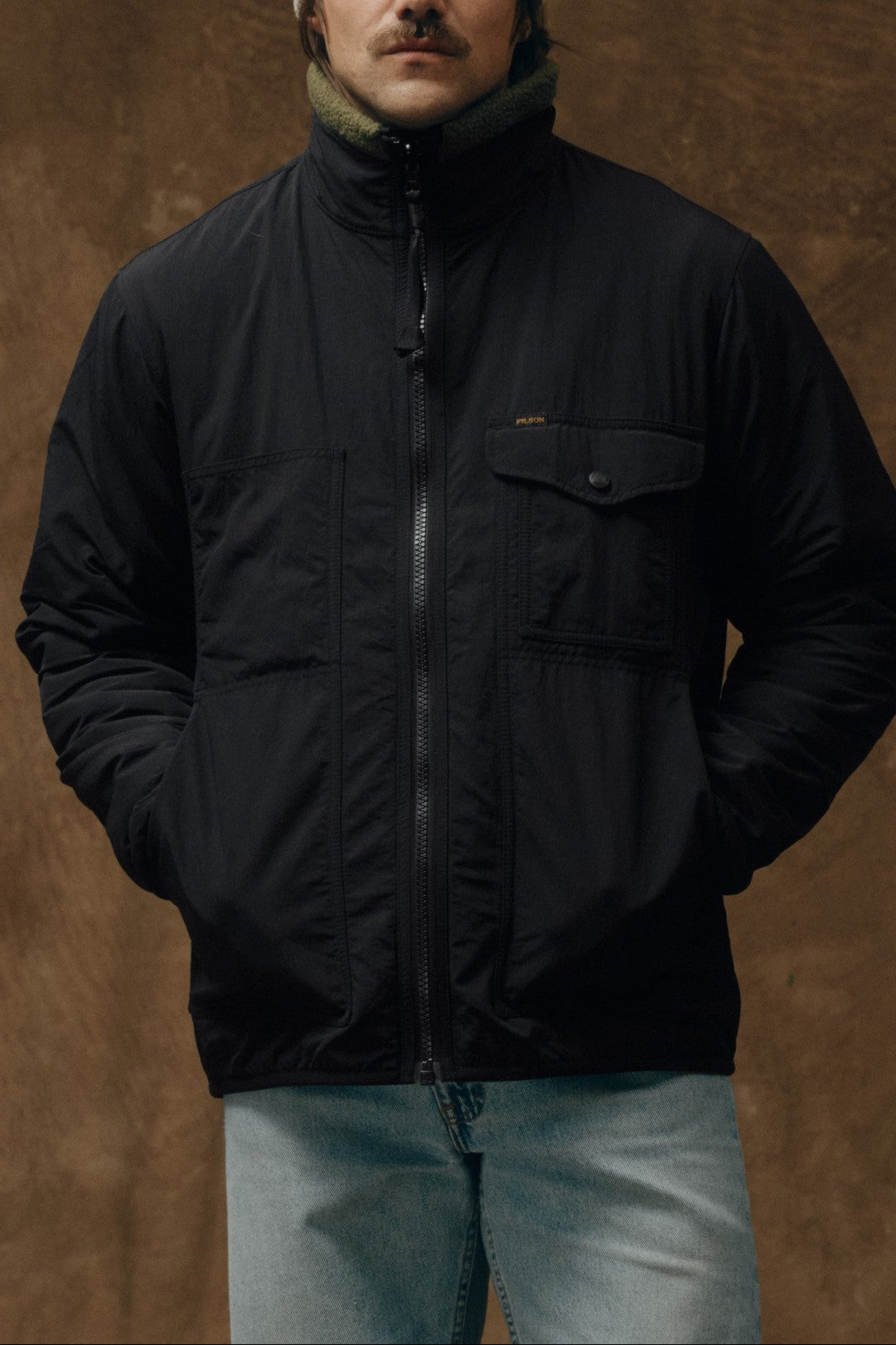 Filson Reversible Pile Fleece Jacket buy at boltranchstore.com western outerwear durable free shipping MENS winter coat warm