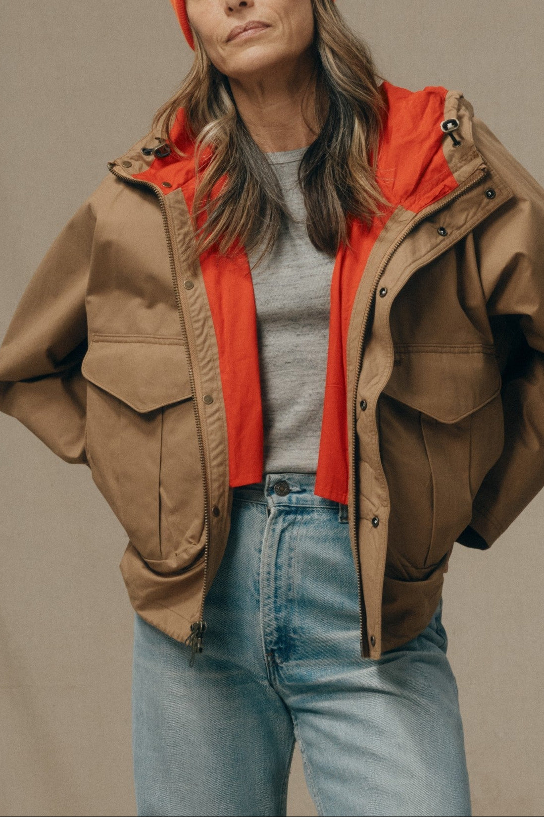 Filson Womens Aviator Cloth Wading Jacket Boltranchstore.com brown coat popular viral free shipping instock christmas gift