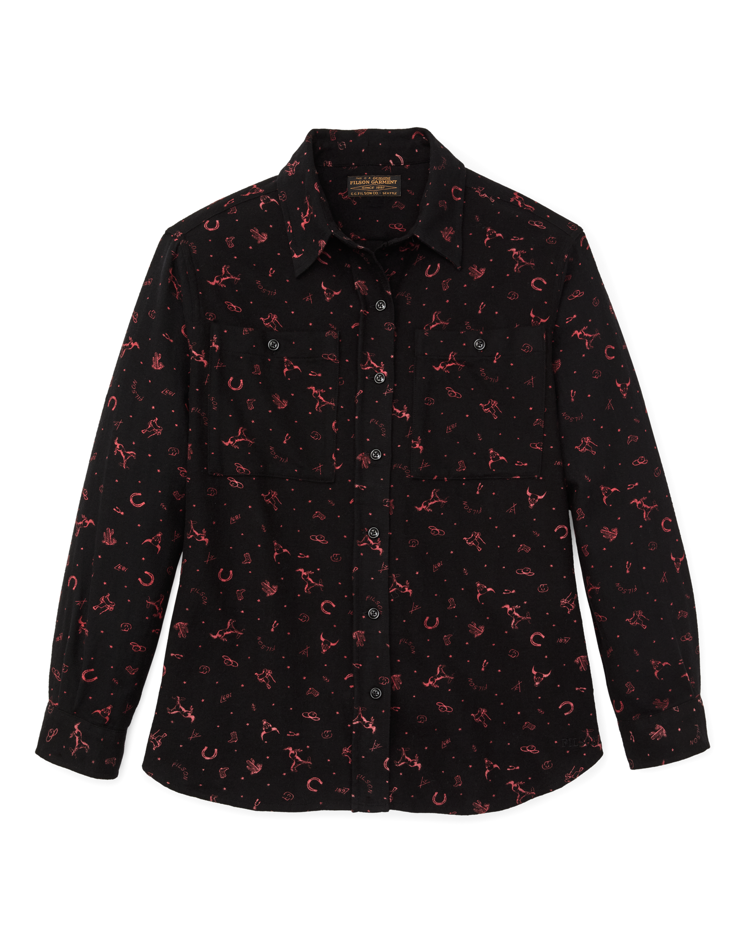 Filson Womens Rangeland Flannel Shirt buy at boltranchstore.com western wear free shipping