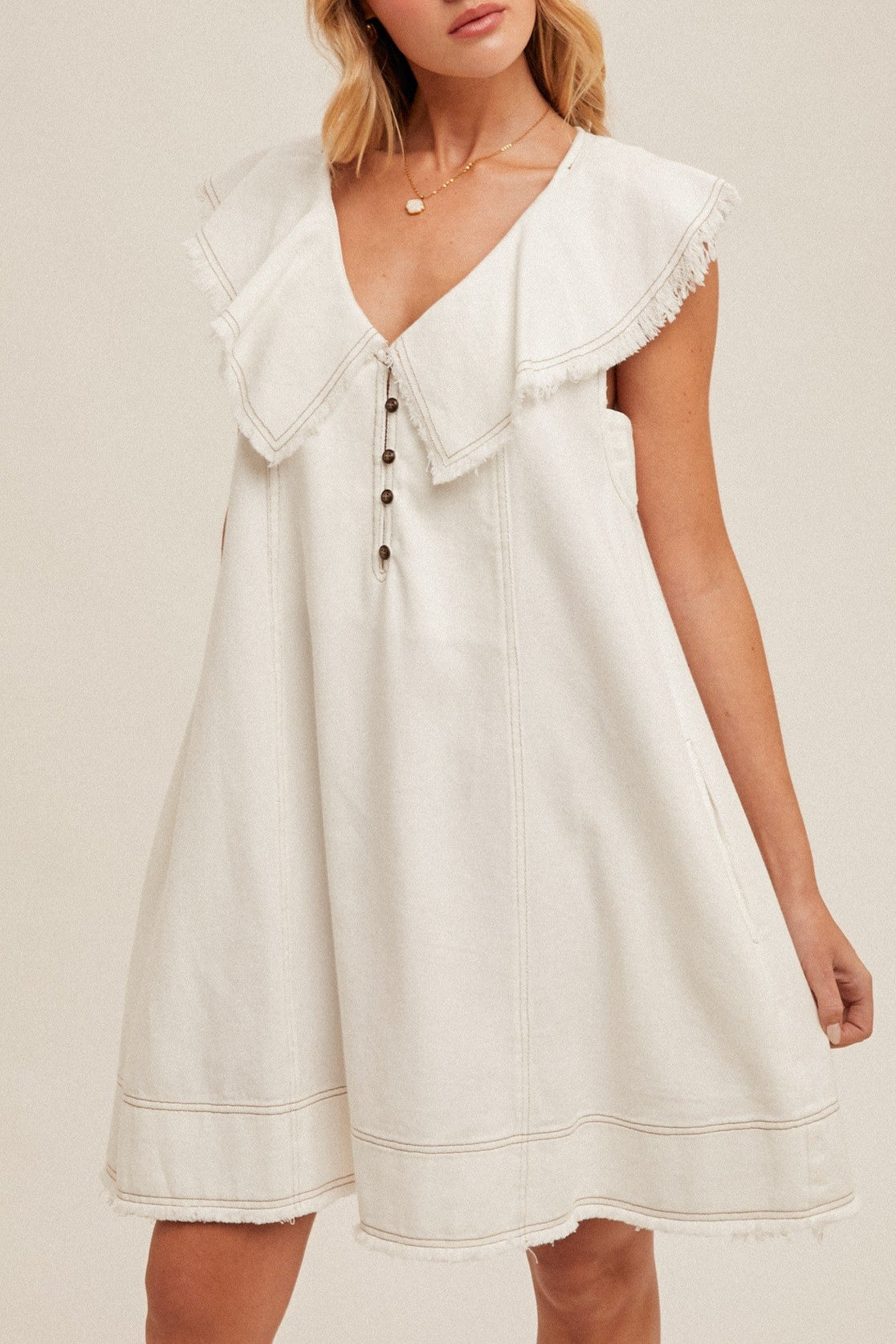 Franny Fringe Hem Shift Dress order at boltranchstore.com
