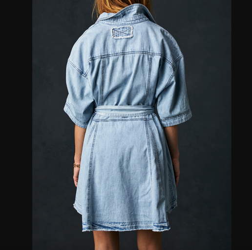 Free People Jenny Denim Tunic