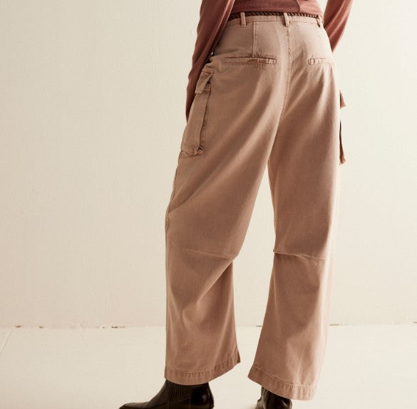 Free People Mending Heart Utility Pant - Cashmere