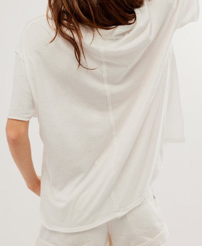 Free People Nina SS Tee - Ivory