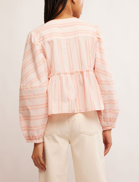 Free People Brunch Babe Blouse