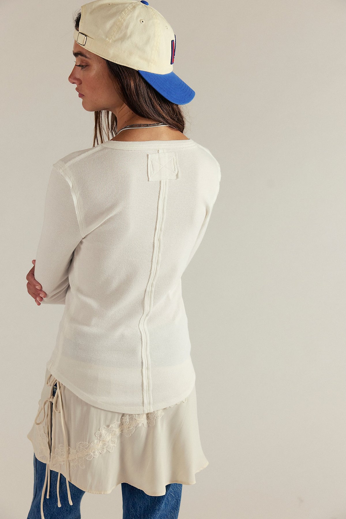 Free People Jamie Henley womens long sleeve top We the Free at Boltranchstore.com free shipping classic casual women