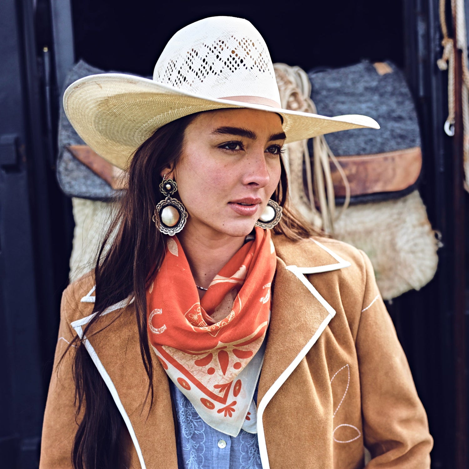 Fringe Sweetheart of The Rodeo Bandana