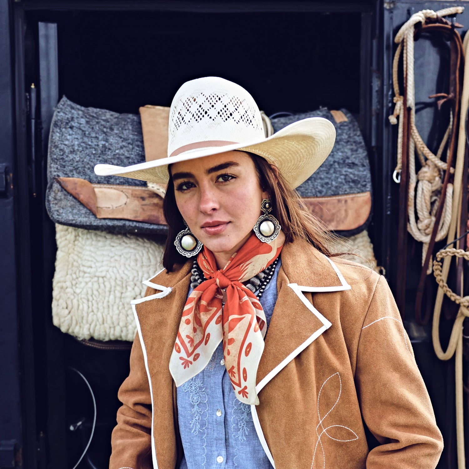 Fringe Sweetheart of The Rodeo Bandana