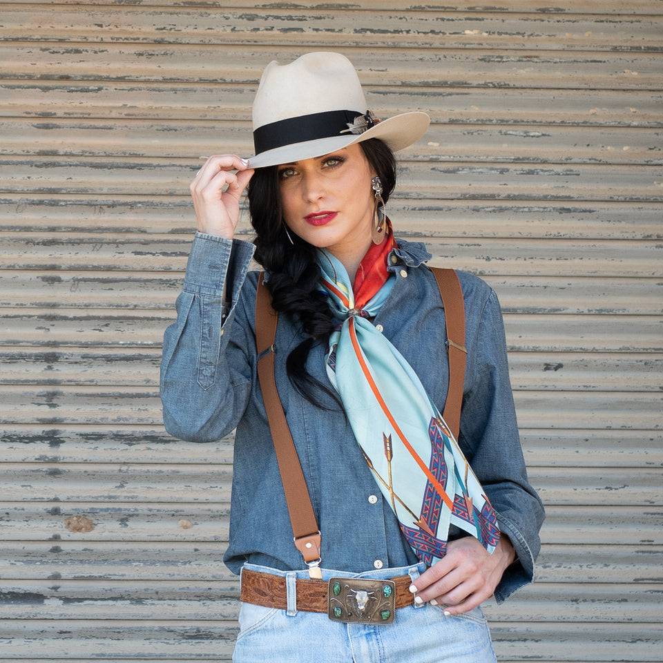 Fringe Rodeo King Scarf