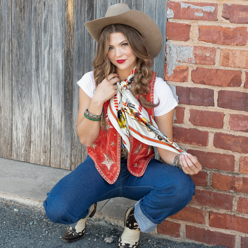 Fringe Star of the West Scarf