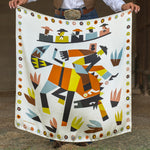 Fringe Bronco Rider Silk Scarf shop at boltranchstore.com