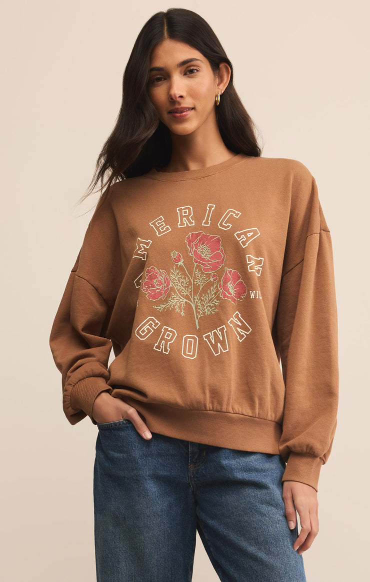 Z Supply Stay Wild Sunday Sweatshirt