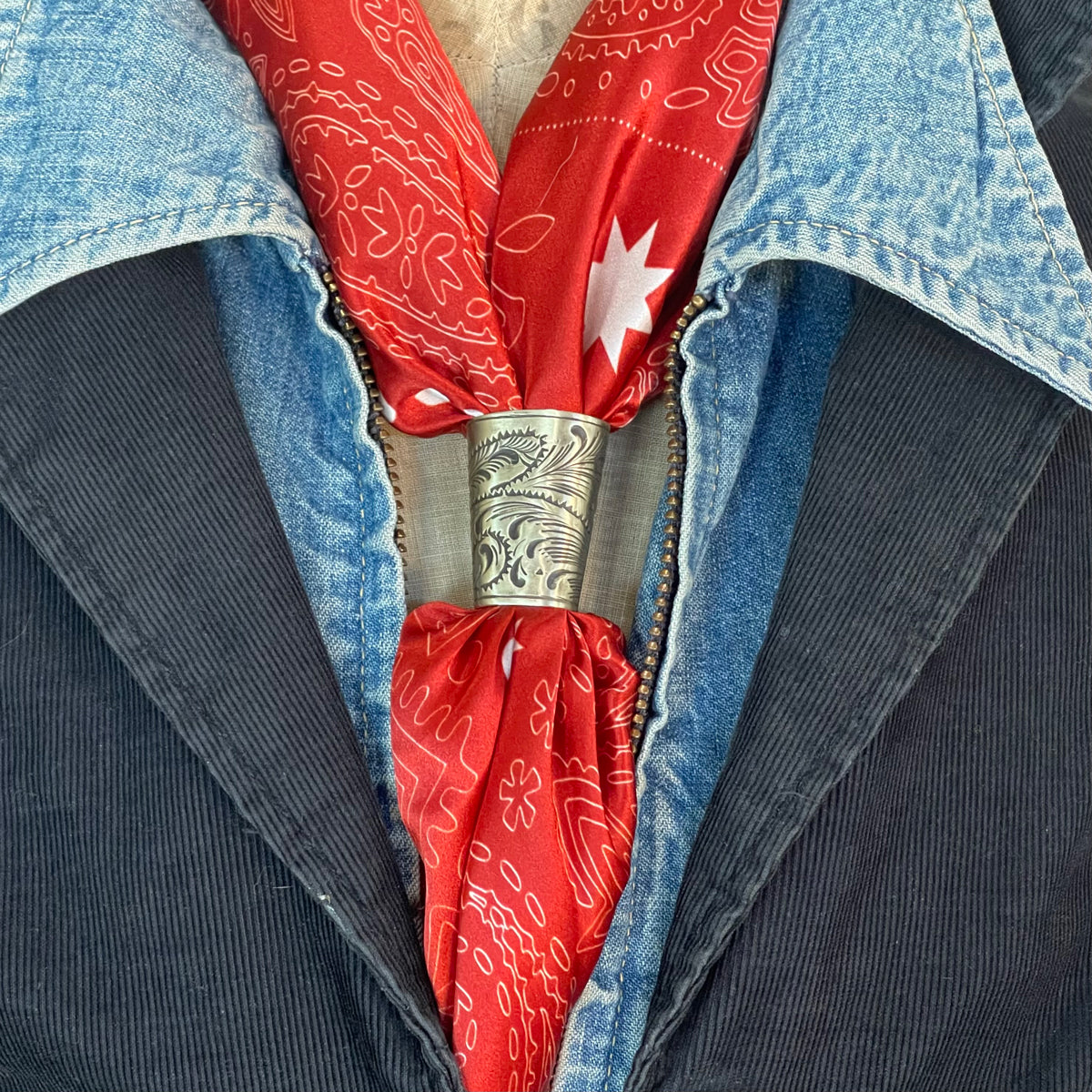 Fringe Slide Giddy Up one and a half inch tall by one inch wide size rodeo