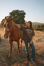 Giddy Up Boyfriend Tee shop at boltranchstore.com free shipping