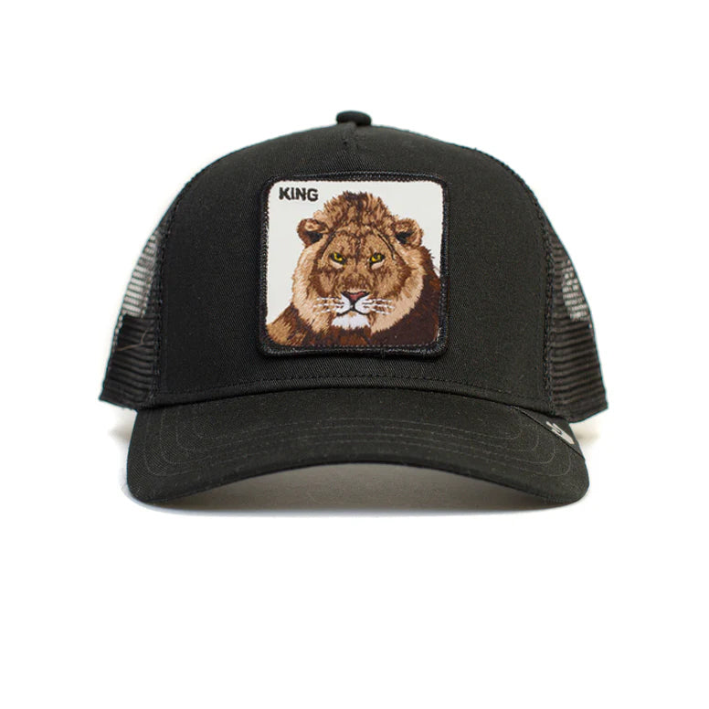 Goorin Bros King Trucker in black or light brown available at boltranchstore.com