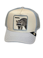 Goorin bros rascal raccoon mini youth hat cap blue cream Boltranchstore.com free shipping 