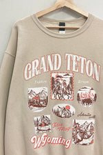 Grand Teton Adventure Crewneck order today at boltranchstore.com