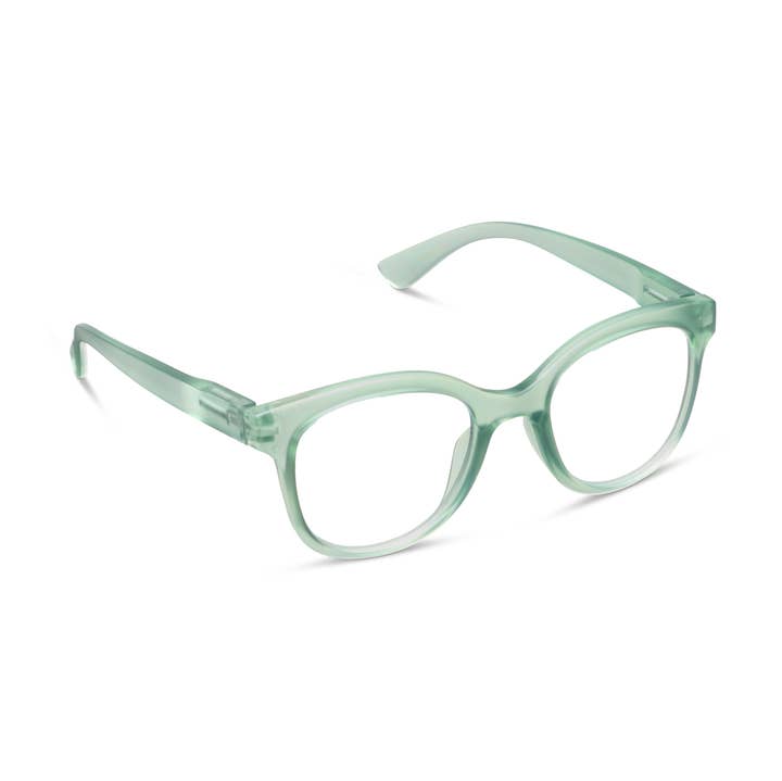 Grandview Reading Blue Light Eyeglasses at boltranchstore.com green glasses peepers glasses 