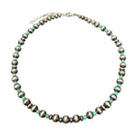 Grn Turquoise Desert Pearl Bead Necklace   buy at boltranchstore.com  native american
