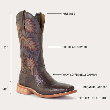 Hyer Mens Russell Cowboy Boot