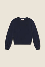 Trovata Kate Sweater Navy deep navy cashmere crewneck sweater womens western boutique Utah SKU CLASW152710