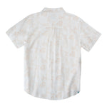 Sendero City Slicker Button Up Short Sleeve Mythical Critters Cream western print shirt for summer rodeos and music festivals ranch wear