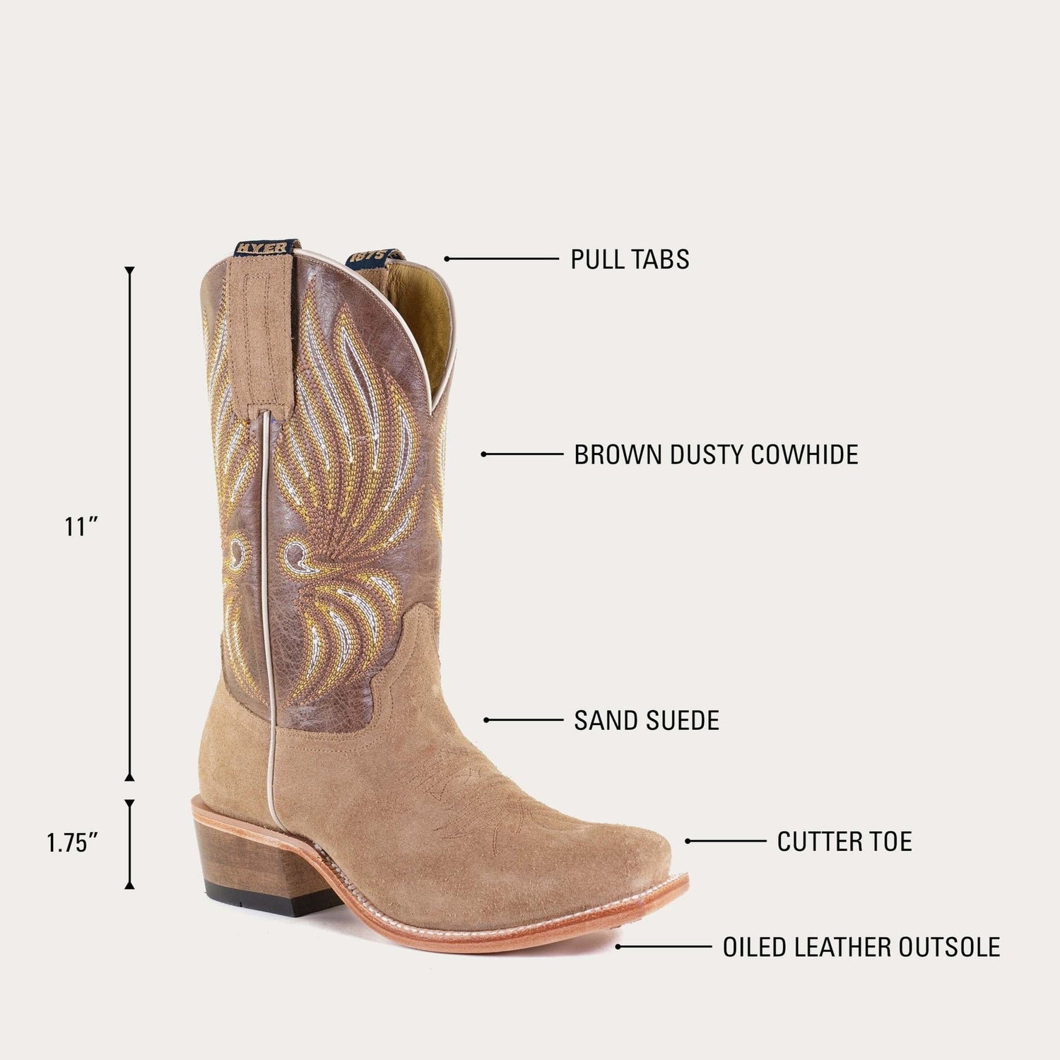 Hyer Womens Willowbrook Boot
