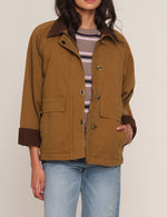 Heartloom Matin Jacket Whisky whisky brown chore coat womens western boutique Utah SKU 267U07B