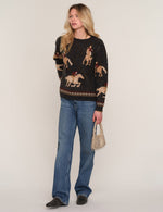 Heartloom Jemma Sweater crew neck pullover with a relaxed fit womens western clothing
