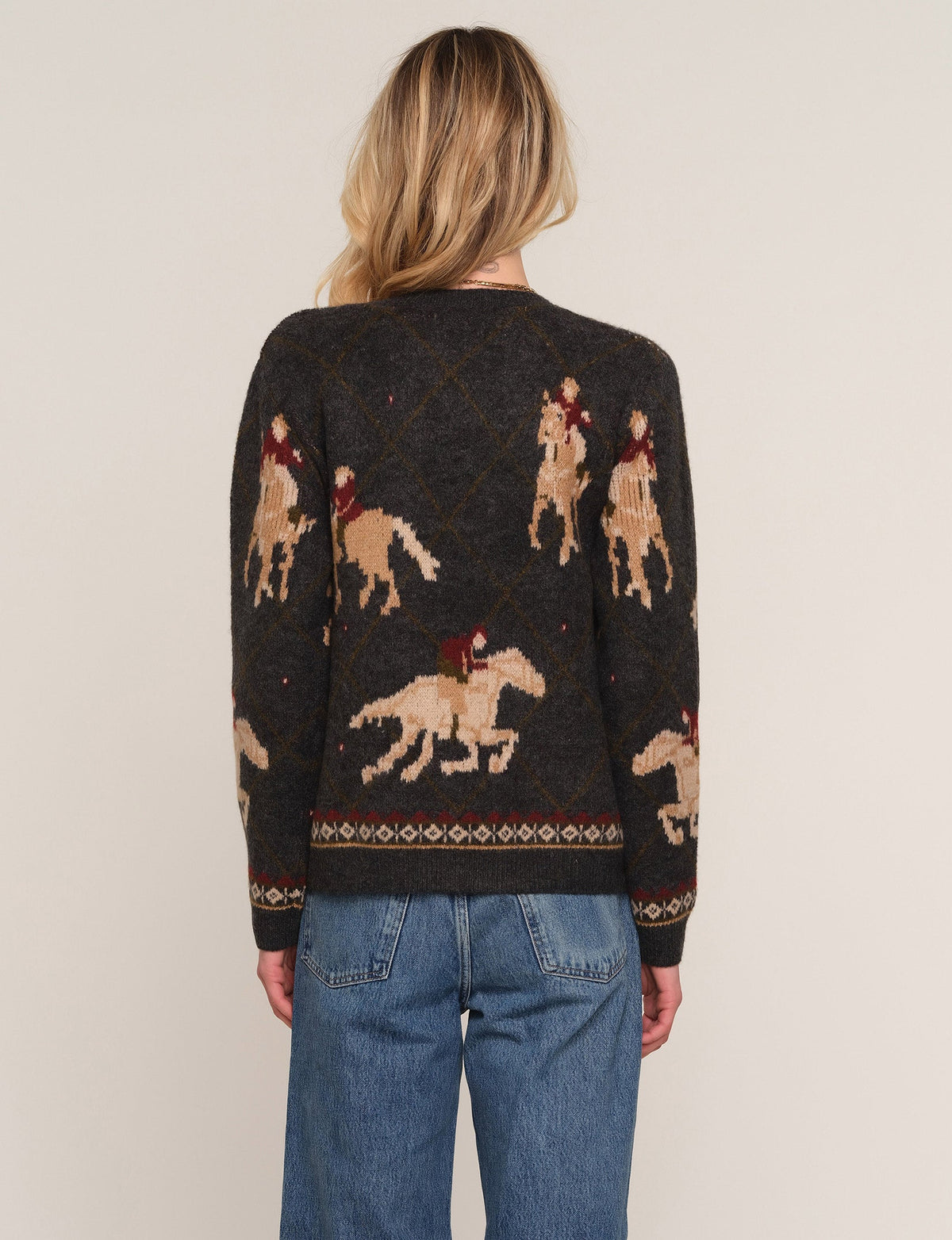 Heartloom Jemma Sweater classic vintage knit texture ranch wear