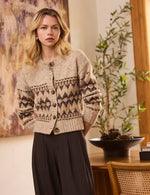 Heartloom Carlson Cardi Oat classic fall cardigan for ranch mornings Kamas