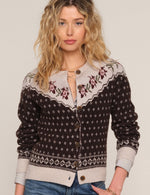 Heartloom Karisa Cardi coco brown soft knit cardigan womens western boutique Utah SKU 268SS9B