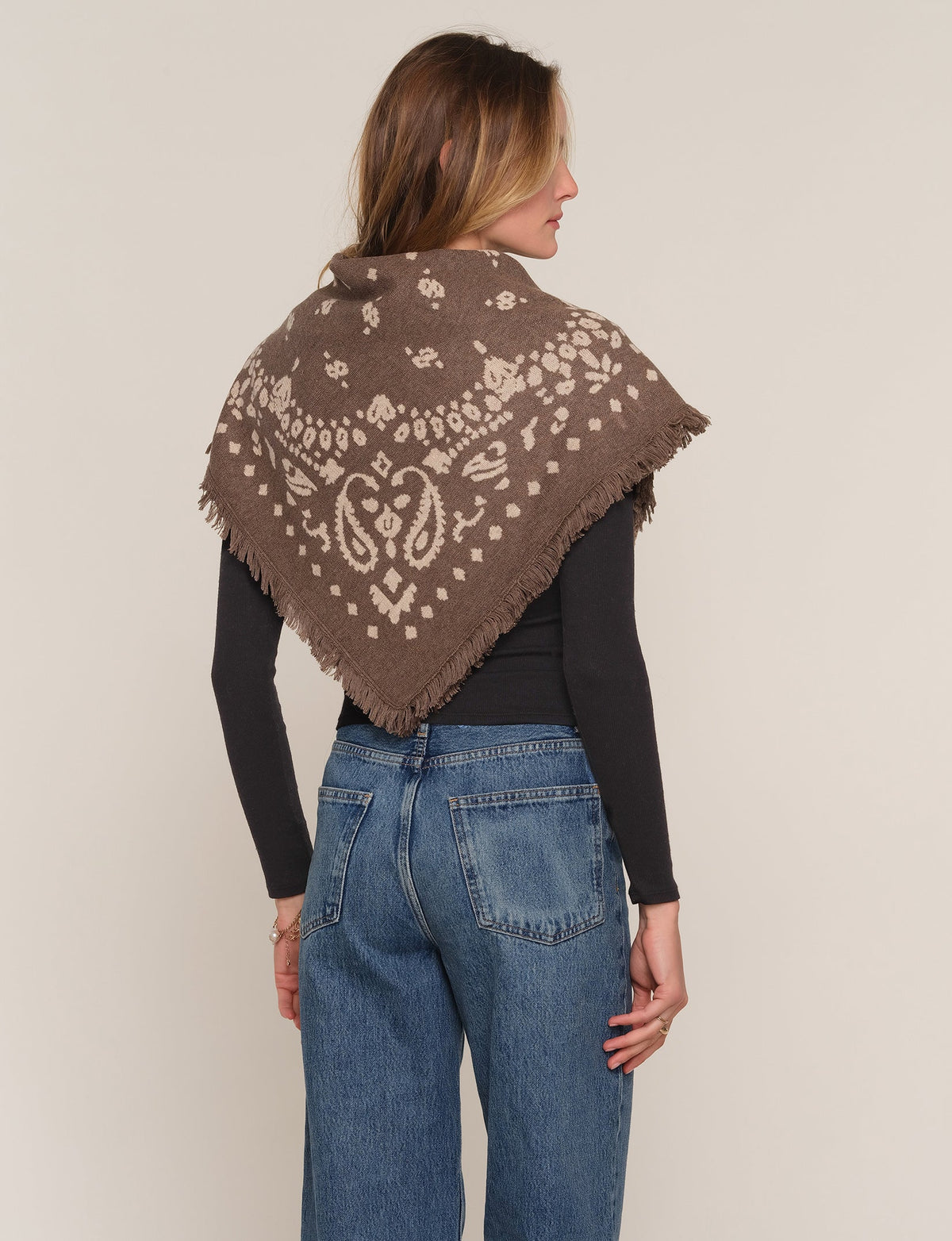 Heartloom Lummie Scarf Mink cozy neutral layer for cold ranch mornings Kamas