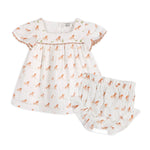 Horse Baby Dress & Bloomers shop at boltranchstore.com western baby clothes horses